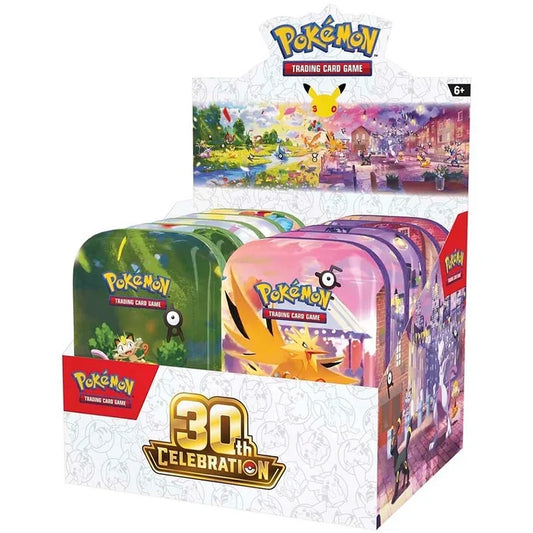 Mini Lata 30 aniversario Pokémon
