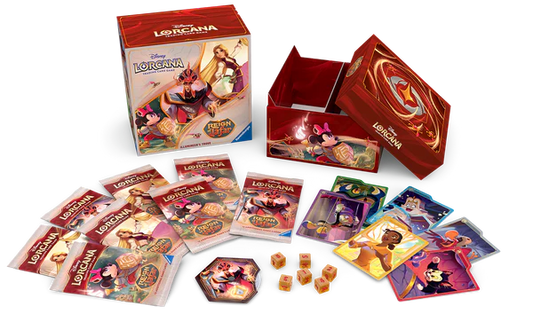 Disney Lorcana Chapter 8 llumineer's Trove de Reign of Jafar