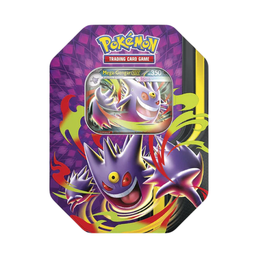 Lata Mega Clefable y Mega Gengar 2026 Pokemon
