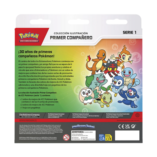 Caja First Partner Colección Ilustración Primer Compañero Pokémon