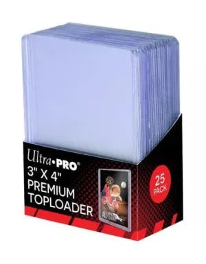 25 Fundas Standard Toploader Super Clear Premium Ultra Pro