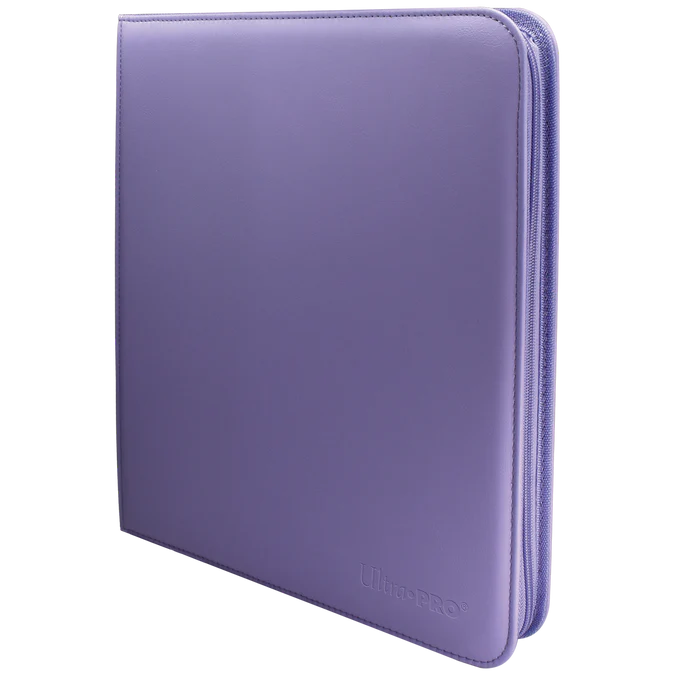 Carpeta con cremallera 12 bolsillos PRO Binder Zippered Lila  Ultra Pro