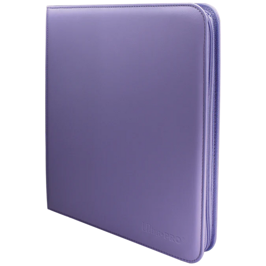 Carpeta con cremallera 12 bolsillos PRO Binder Zippered Lila  Ultra Pro