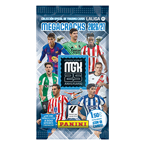 Caja de 50 Sobres Megacracks 2026/27  Panini Cromos