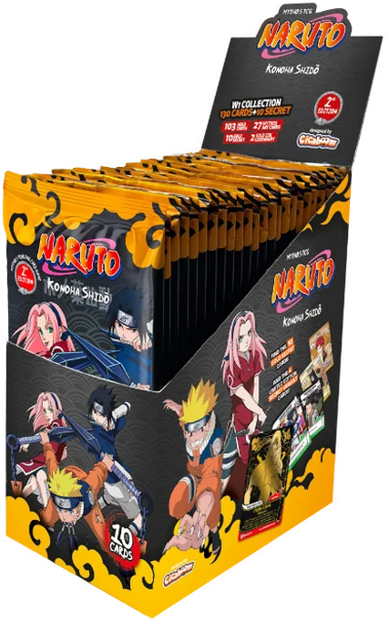 Sobre Base Set 2nd edition Naruto
