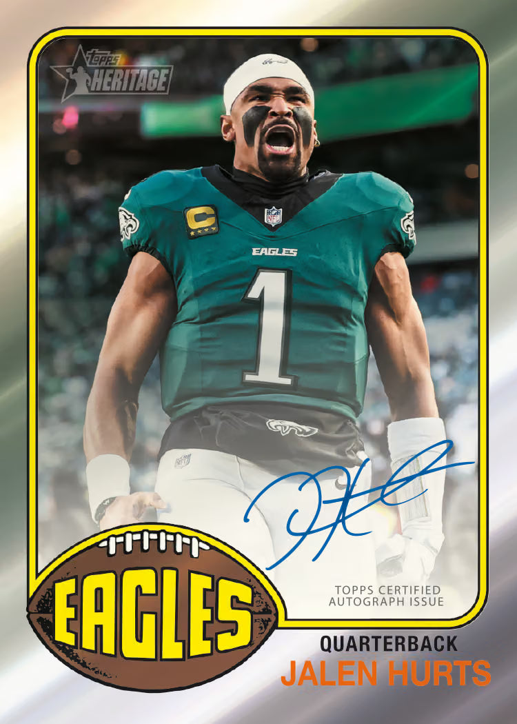 Value Box NFL HERITAGE 2026 (8 Sobres)  Topps Europe