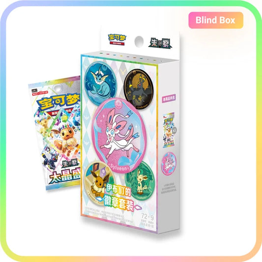 Terastal Gathering Badge Set Box Pokemon CN