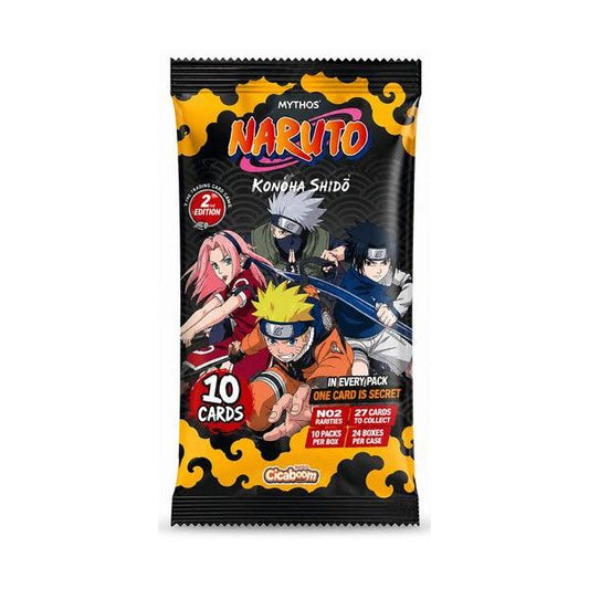 Sobre Base Set 2nd edition Naruto