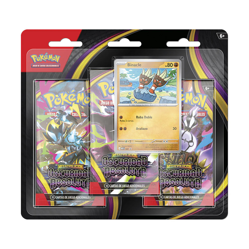 Blister 3 Sobre Oscuridad Absoluta Pokemon