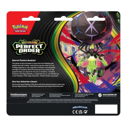 Blister 3 Pack Perfect Order Pokemon