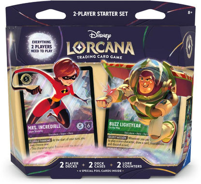 Set de Inicio Disney Lorcana para 2 Jugadores Wilds Unknown