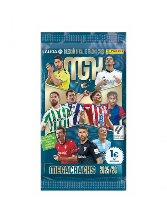 Sobres Megacracks 2025/26 de Panini