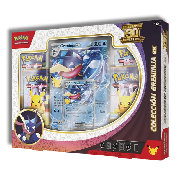 Caja Celebración 30 Aniversario EX Box Pokemon