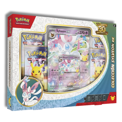Caja Celebración 30 Aniversario EX Box Pokemon