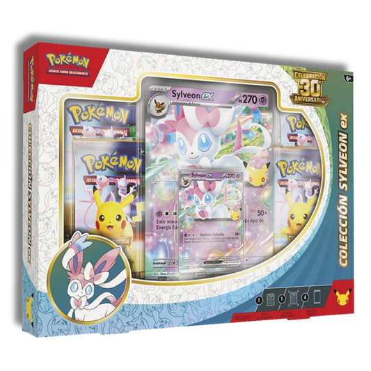 Caja Celebración 30 Aniversario EX Box Pokemon