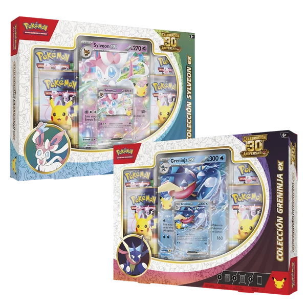 Caja Celebración 30 Aniversario EX Box Pokemon