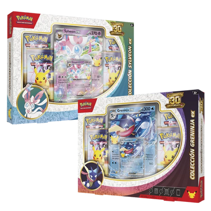 Caja Celebración 30 Aniversario EX Box Pokemon