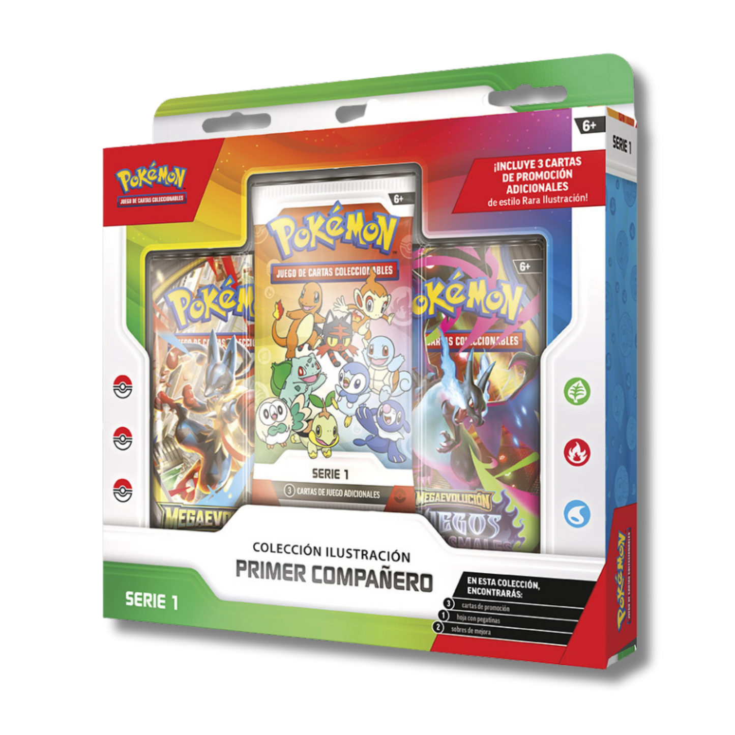 Caja First Partner Colección Ilustración Primer Compañero Pokémon