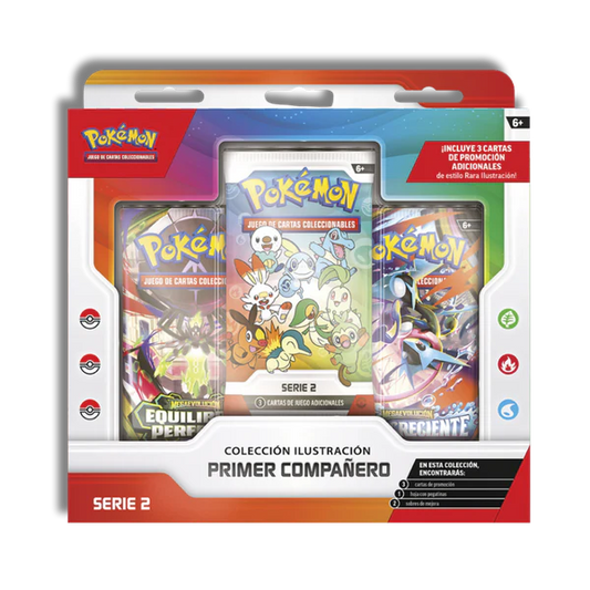 Caja First Partner Colección Ilustración Primer Compañero Serie 2 Pokemon