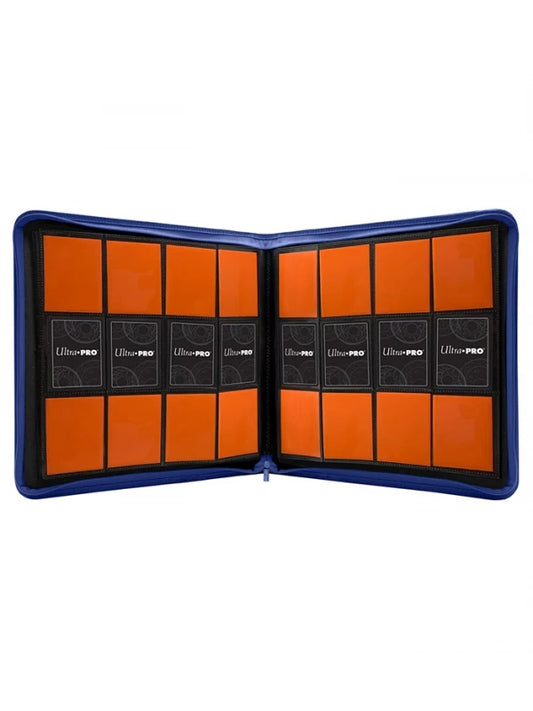 Carpeta con cremallera 12 bolsillos PRO Binder Zippered Azul Ultra Pro