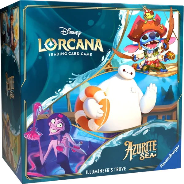 Disney Lorcana Chapter 6  llumineer's Trove  Azurite Sea