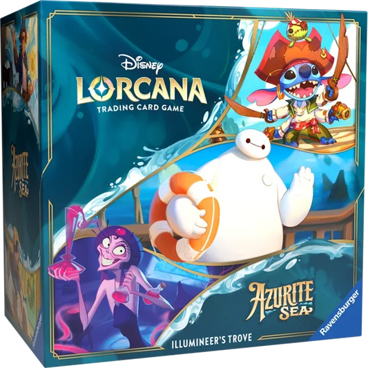 Disney Lorcana Chapter 6  llumineer's Trove  Azurite Sea
