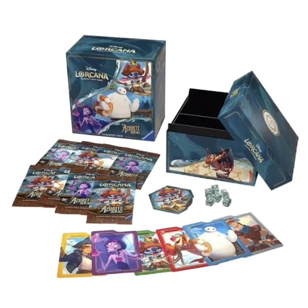 Disney Lorcana Chapter 6  llumineer's Trove  Azurite Sea