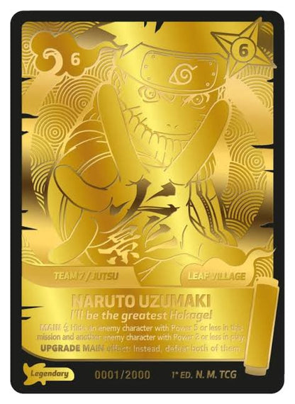 Sobre Base Set 2nd edition Naruto