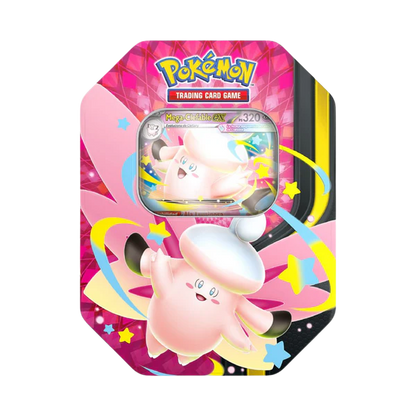 Lata Mega Clefable y Mega Gengar 2026 Pokemon