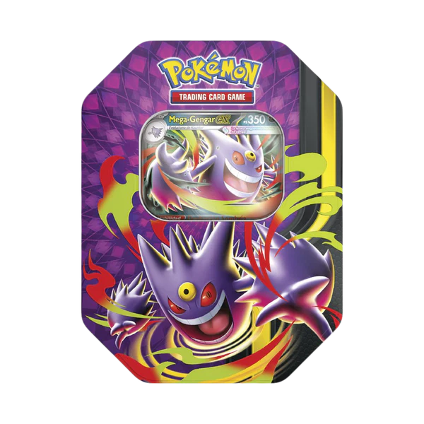 Lata Mega Clefable y Mega Gengar 2026 Pokemon