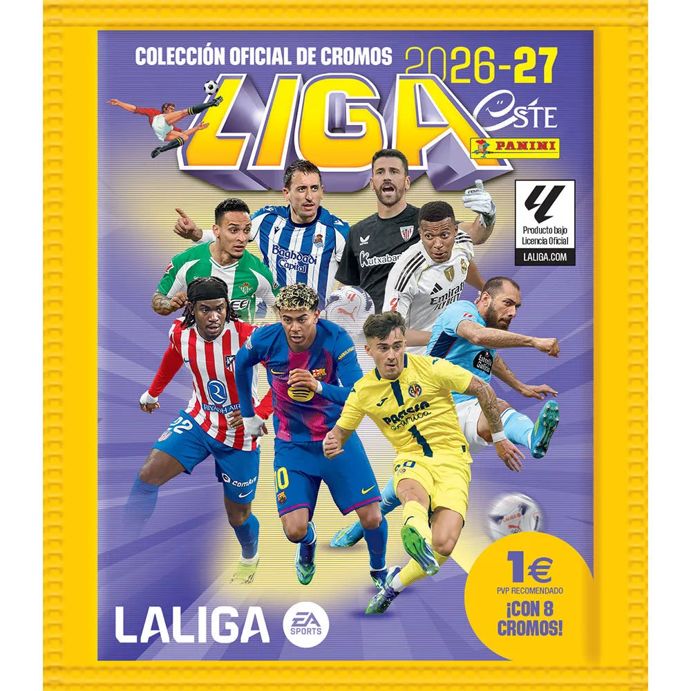 Sobre Liga Este 2026/27  Panini Cromos