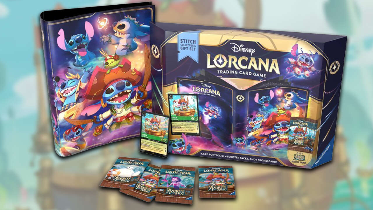 Disney Lorcana: Azurite Sea  Stitch Collector's Gift Set