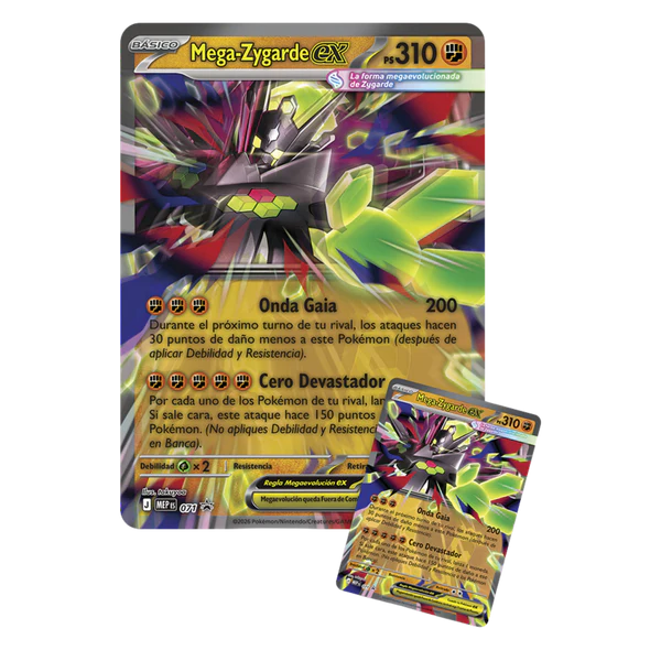 Caja Colección Premium Mega Zygarde EX Pokémon