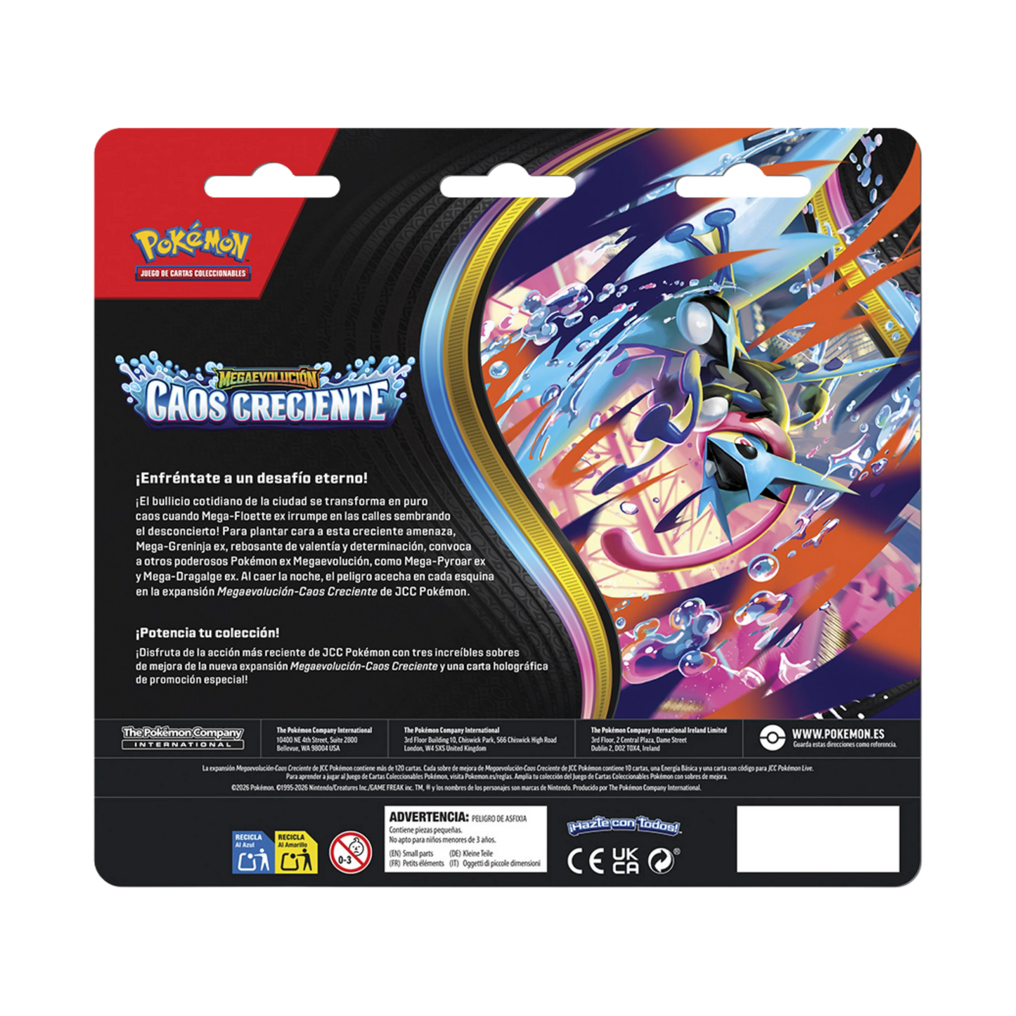 Blister Pokemon Caos Creciente Pokémon
