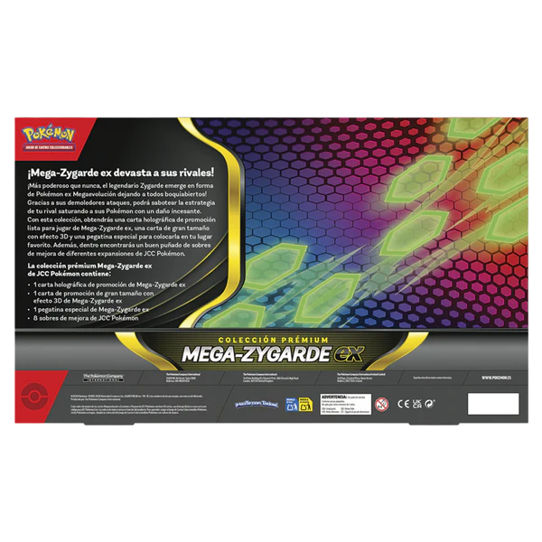 Caja Colección Premium Mega Zygarde EX Pokémon