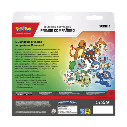 Caja First Partner Colección Ilustración Primer Compañero Pokémon
