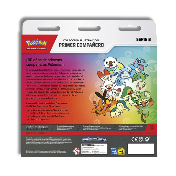 Caja First Partner Colección Ilustración Primer Compañero Serie 2 Pokemon