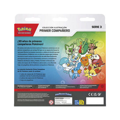 Caja First Partner Colección Ilustración Primer Compañero Serie 3 Pokémon