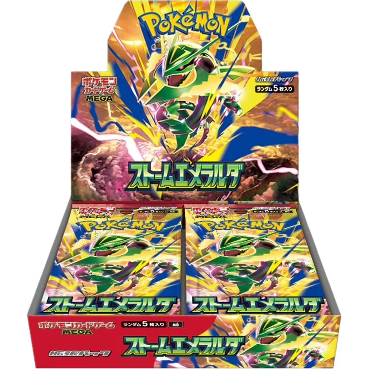 Booster Box Storm Emeralda Pokemon JP
