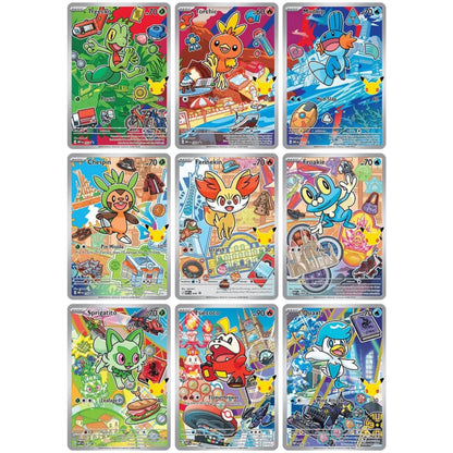 First Partner Illustracion Serie 3 Pokemon CN