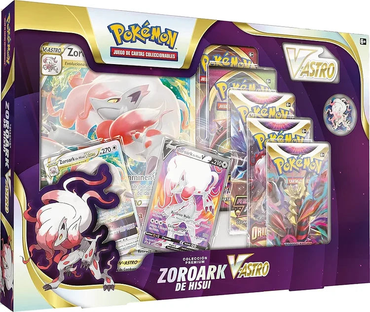 Caja Zoroark Hisui VSTAR Premium Pokémon