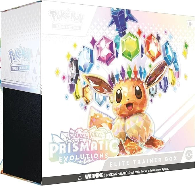 Elite Trainer Box Prismatic Evolution Pokemon (Inglés)