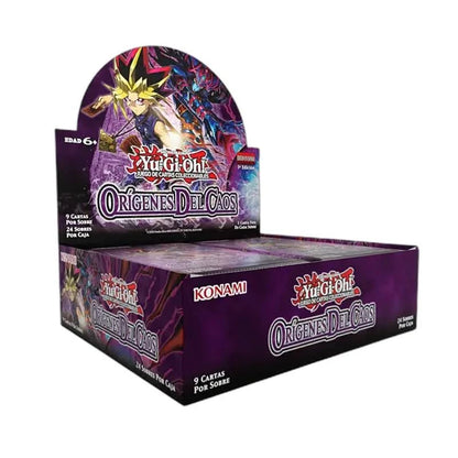 Booster Box Display (24 unidades) Origenes del Caos Yu-Gi-Oh!