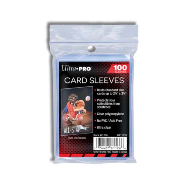 Fundas para Cartas Ultra Pro Pack de 100 Unidades