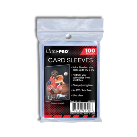 Fundas para Cartas Ultra Pro Pack de 100 Unidades