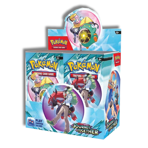 Caja 36 Sobres Juntos De Aventuras Pokémon