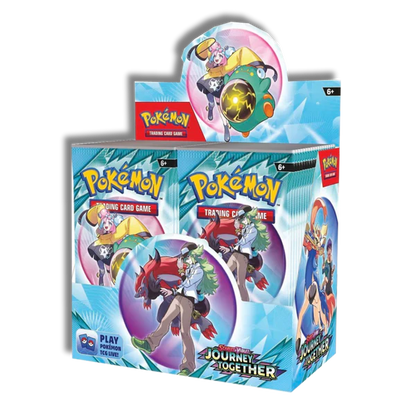 Caja 36 Sobres Juntos De Aventuras Pokémon