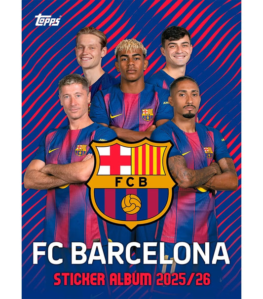 Sticker Álbum 2025/26 FC Barcelona  Topps