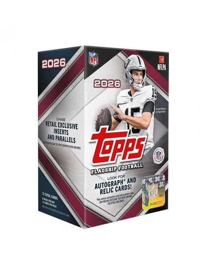 Value Box Football Flagship (6 Sobres)  NFL 2026 - Topps