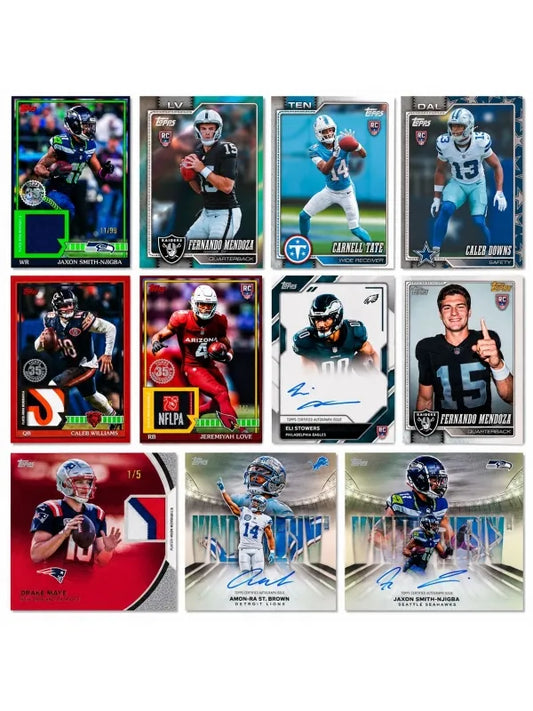 Value Box Football Flagship (6 Sobres)  NFL 2026 - Topps